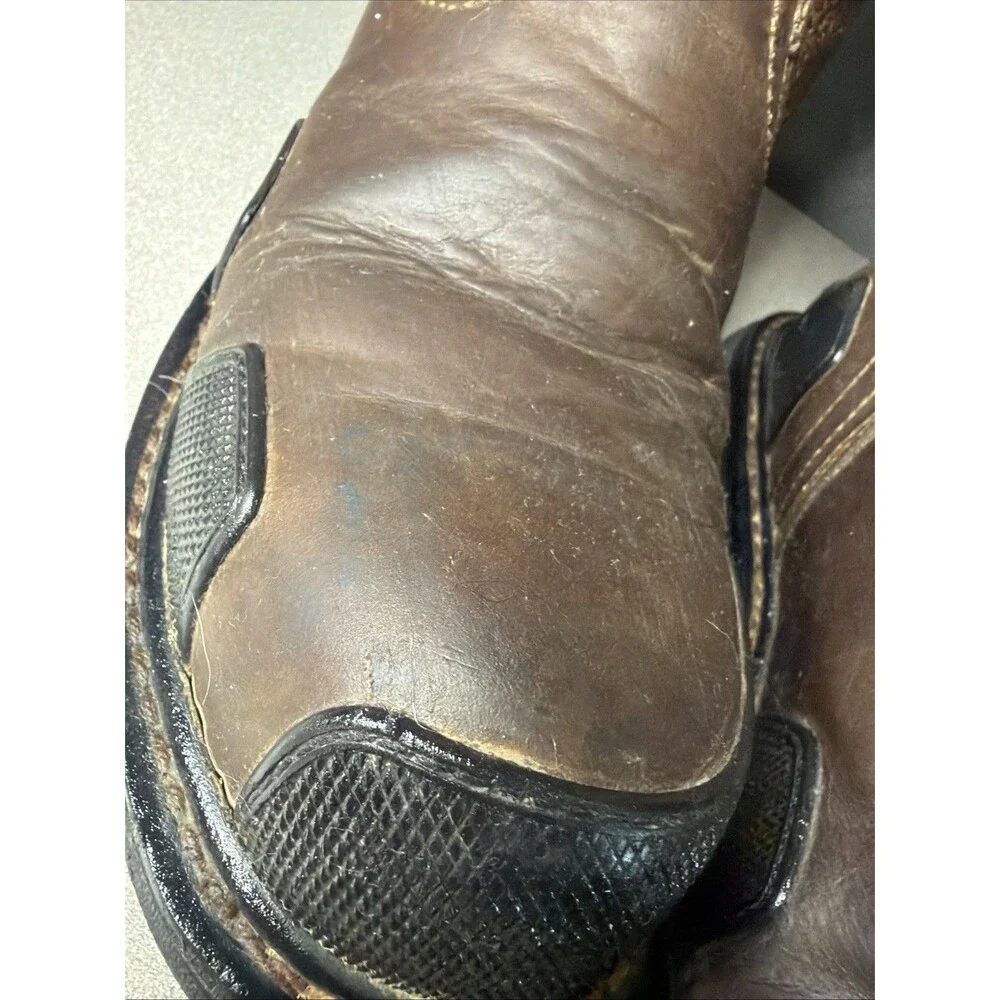 Ariat Overdrive XTR Waterproof Composite Toe Work Boots Mens 9 W Brown